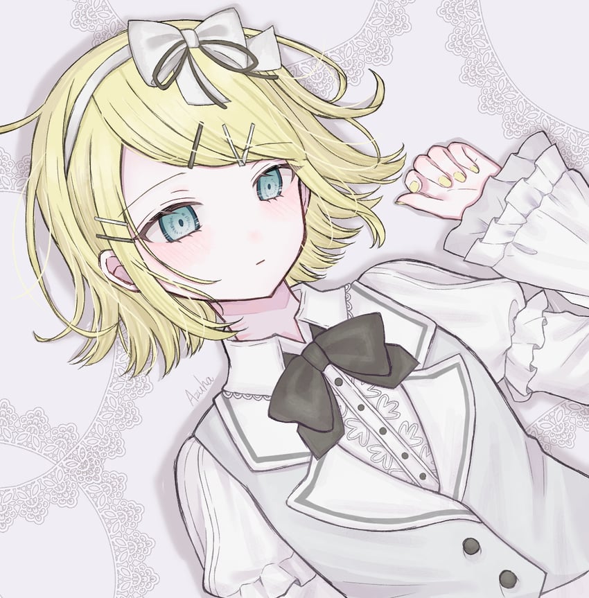 kagamine rin and 25-ji rin (vocaloid and 1 more) drawn by azuha_0