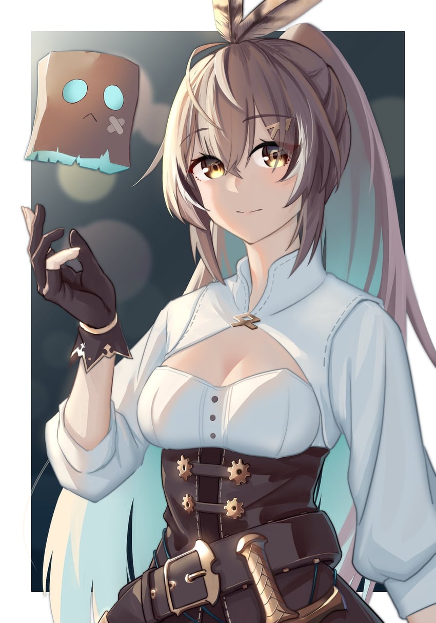 nanashi mumei and friend (hololive and 1 more) drawn by toby000777