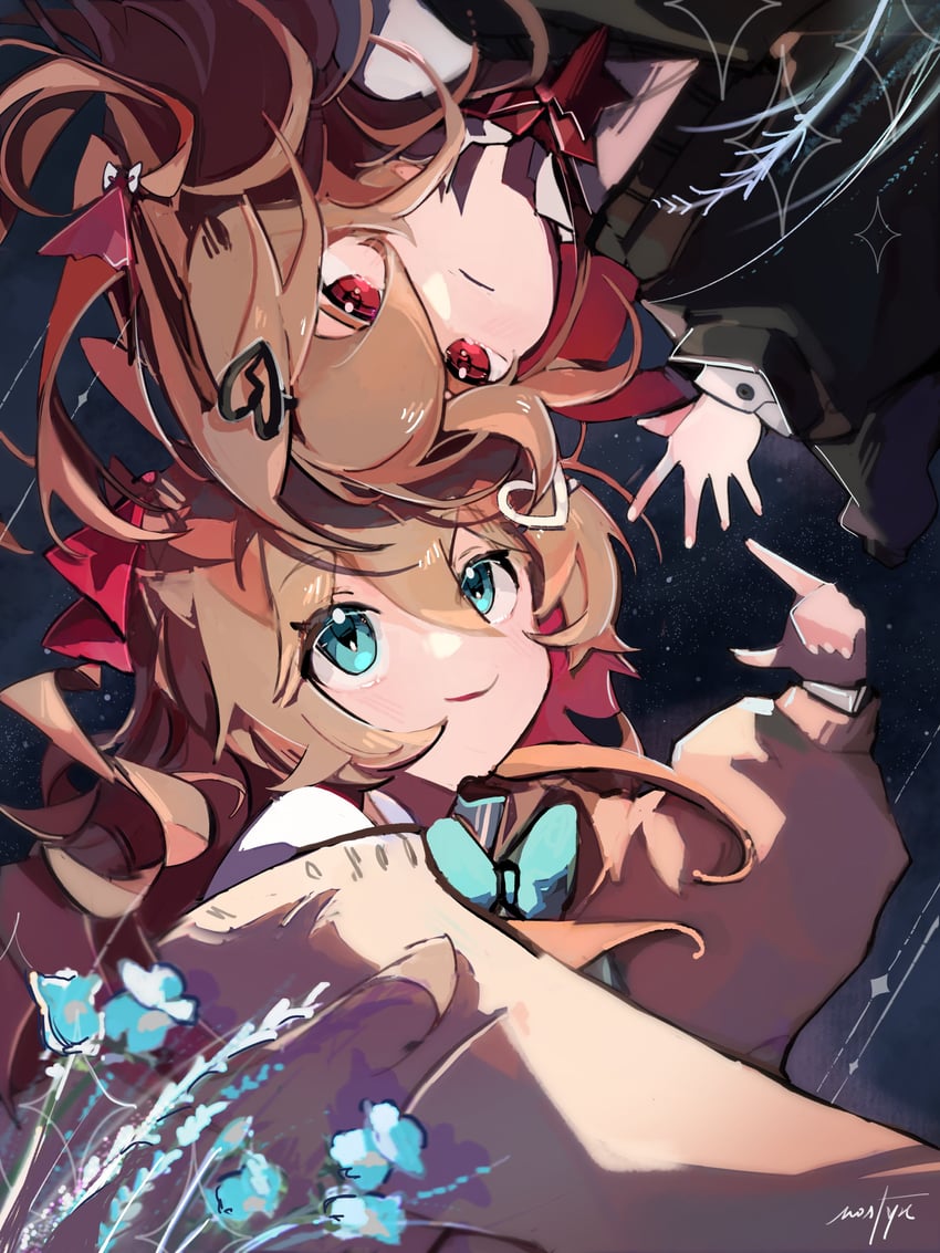 neuro-sama and evil neuro-sama (vedal ai) drawn by nostyx_x