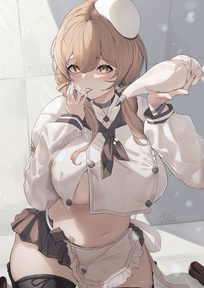 bready (goddess of victory: nikke) drawn by annasui_factory