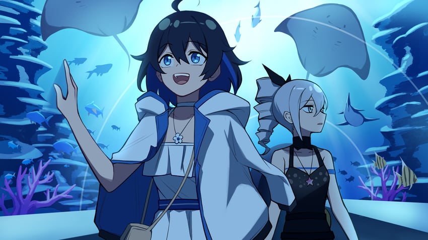 bronya zaychik and seele vollerei (honkai and 1 more) drawn by insane84699530