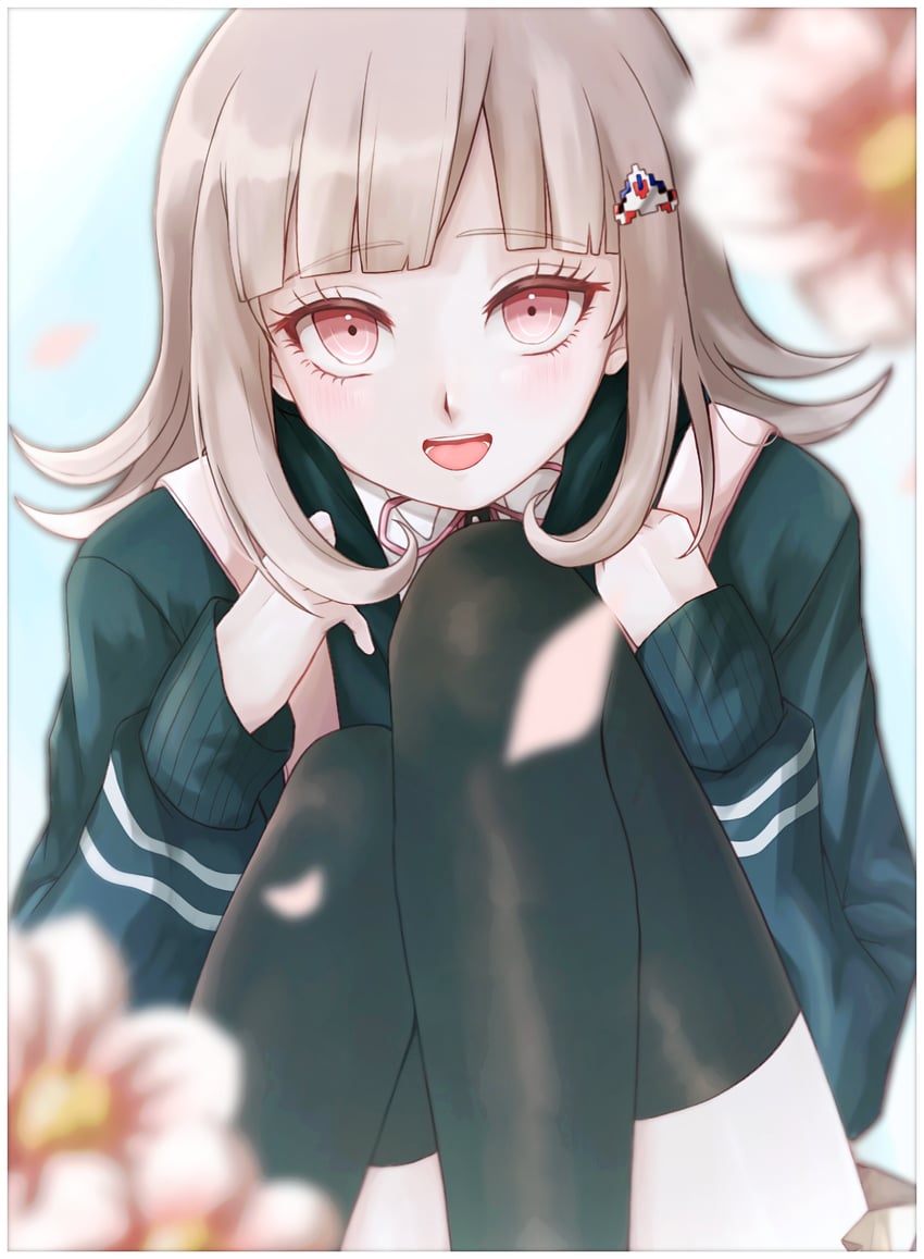 nanami chiaki (danganronpa and 2 more) drawn by aki_(sororo18)
