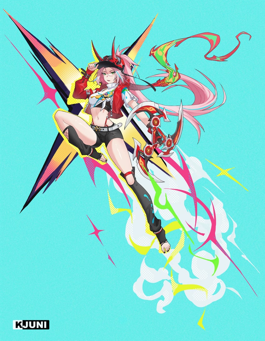 rappa (honkai and 1 more) drawn by k_juni