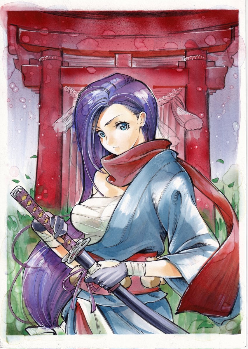 psylocke (marvel and 2 more) drawn by rodrigo_yoshimiya