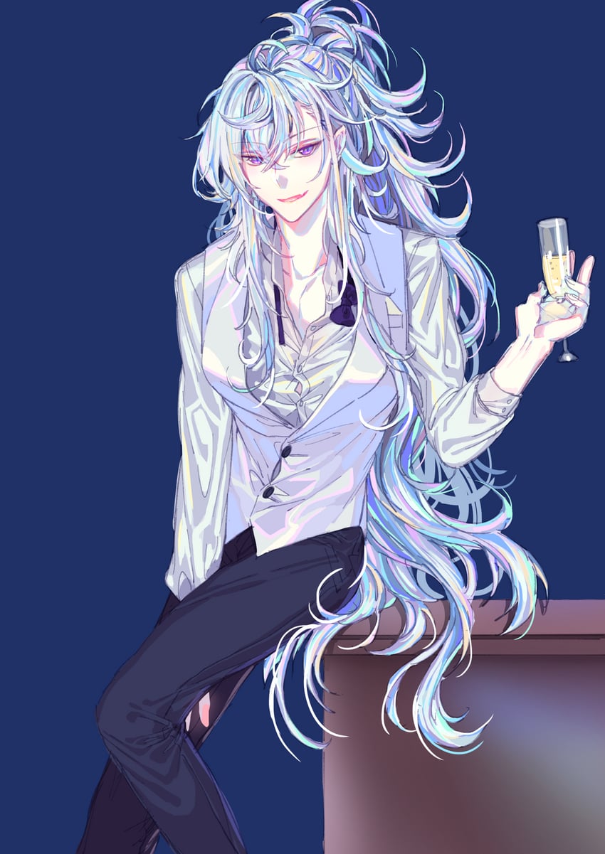 merlin (fate and 1 more) drawn by ia_(ias1010)