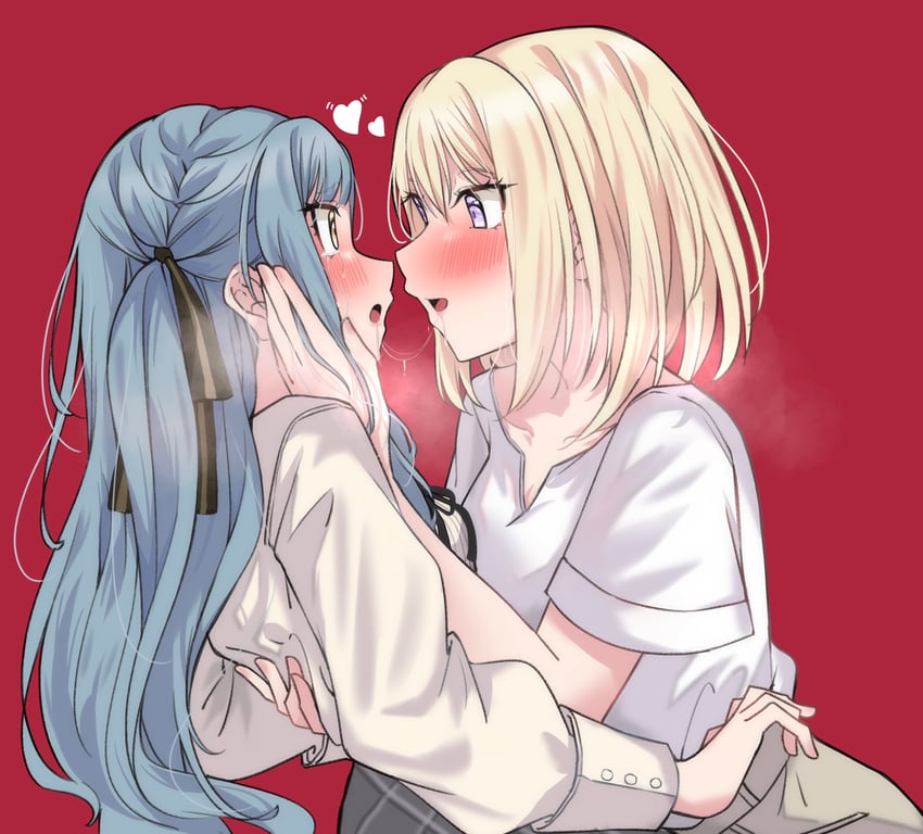 togawa sakiko and misumi uika (bang dream! and 1 more) drawn by extreme_yuri_buta