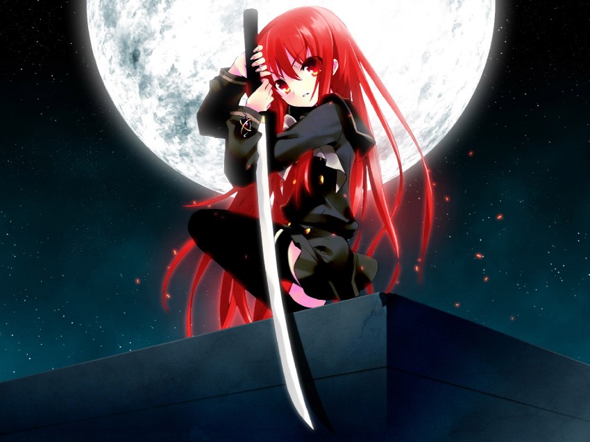 shana and alastor (shakugan no shana) drawn by ito_noizi