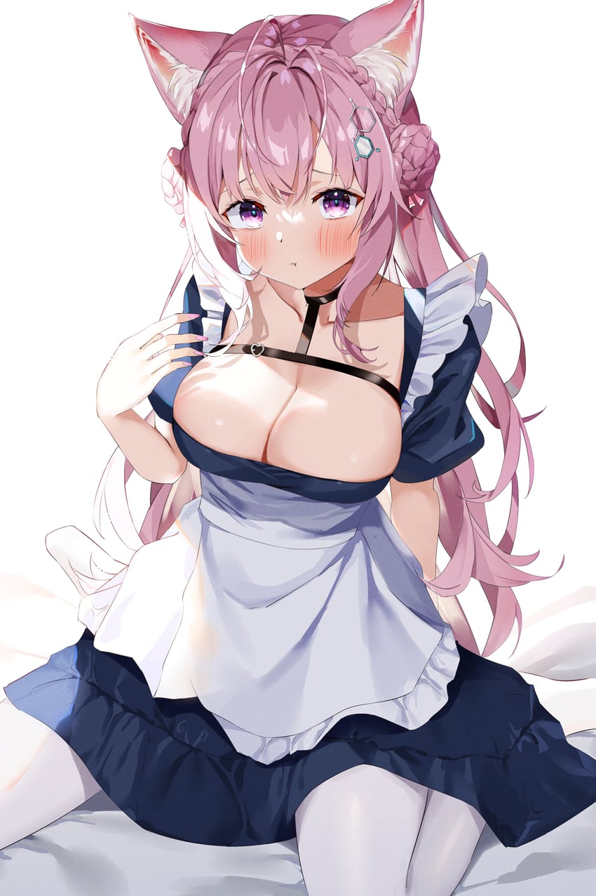 hakui koyori (hololive) drawn by yamamoto_(ymmt_is_sexy)