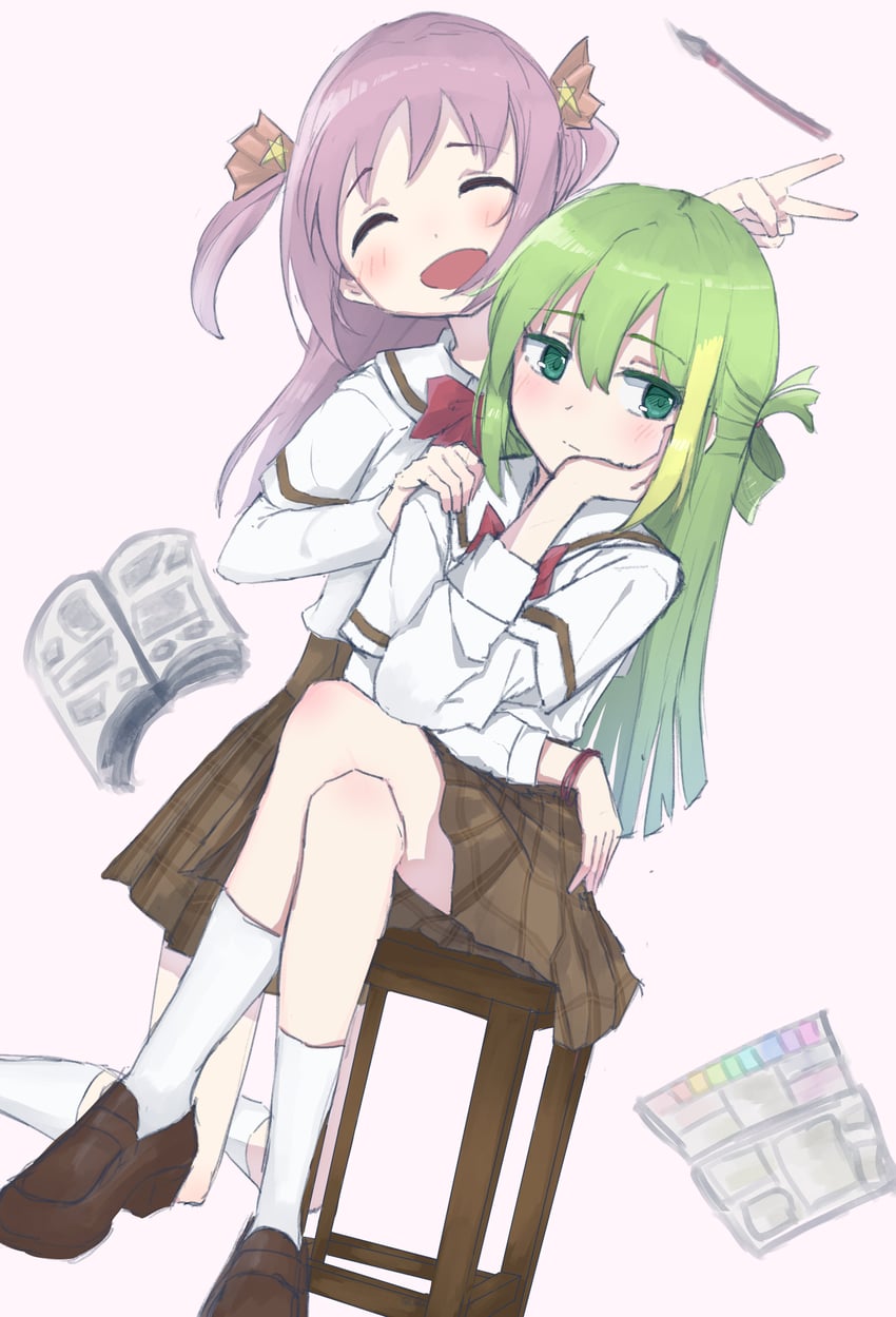 alina gray and misono karin (mahou shoujo madoka magica and 1 more) drawn by amino_(li0a4)