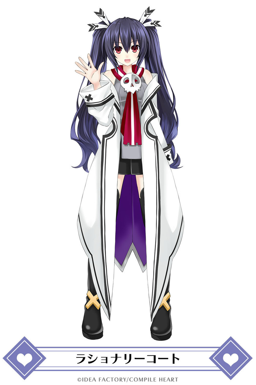 noire and faust (neptune and 2 more) drawn by tsunako