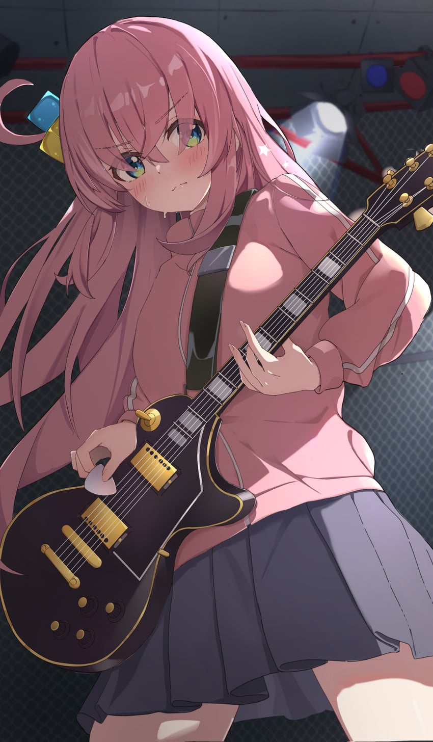 gotoh hitori (bocchi the rock!) drawn by band_(skymole01)
