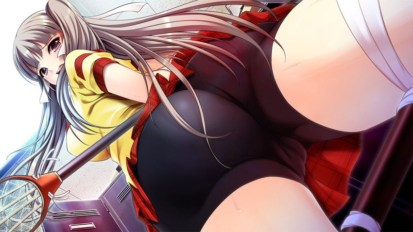 Long hair anime shorts curvy