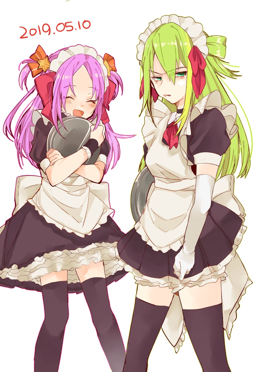 alina gray and misono karin (mahou shoujo madoka magica and 1 more) drawn by fon'nyon'nyon
