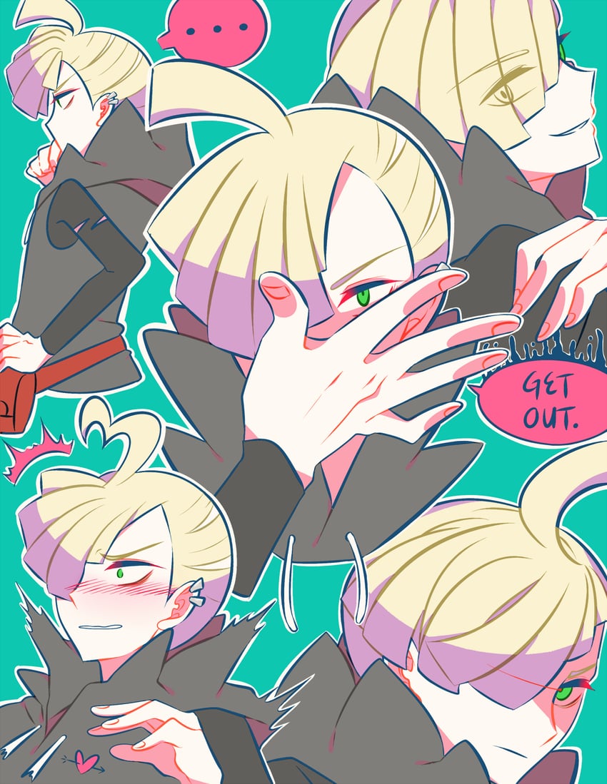 gladion (pokemon and 1 more) drawn by cielle-amour
