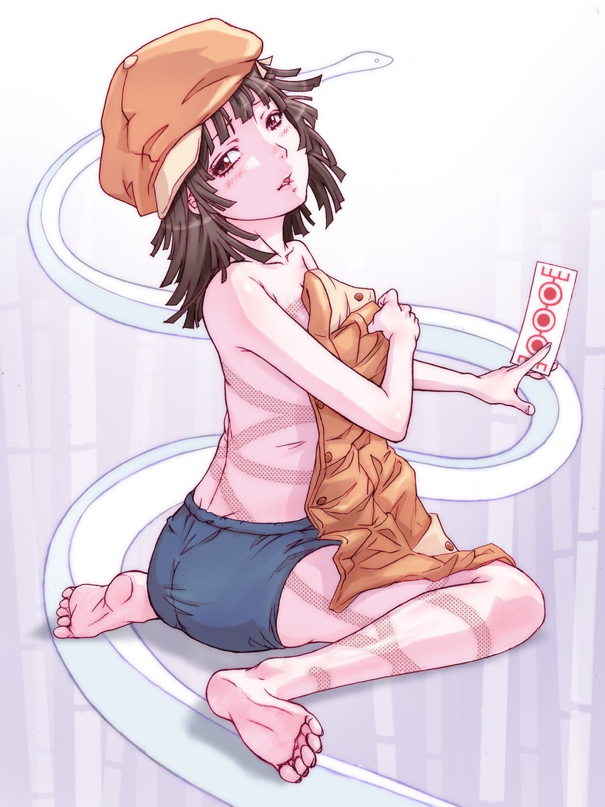 sengoku nadeko, kuchinawa, and buruma nadeko (monogatari and 1 more) drawn by yoshikawa_kazunori