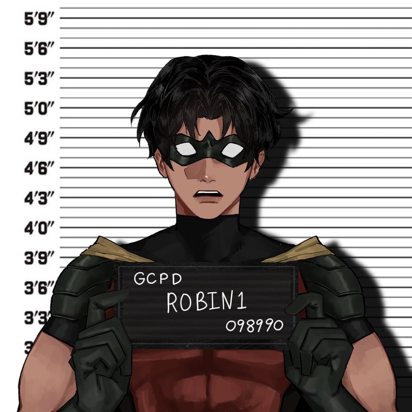 robin and tim drake (dc comics and 2 more) drawn by calladraws1