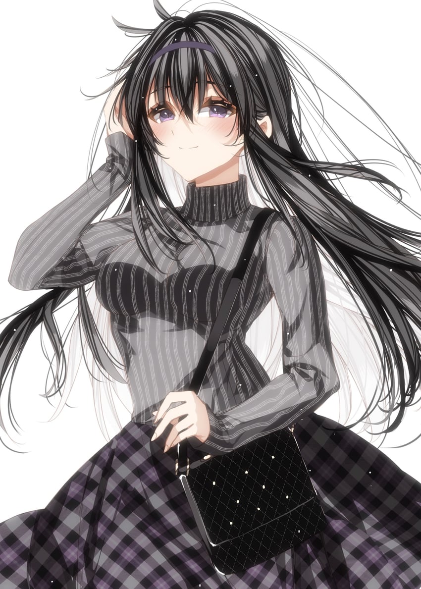 akemi homura (mahou shoujo madoka magica) drawn by misteor