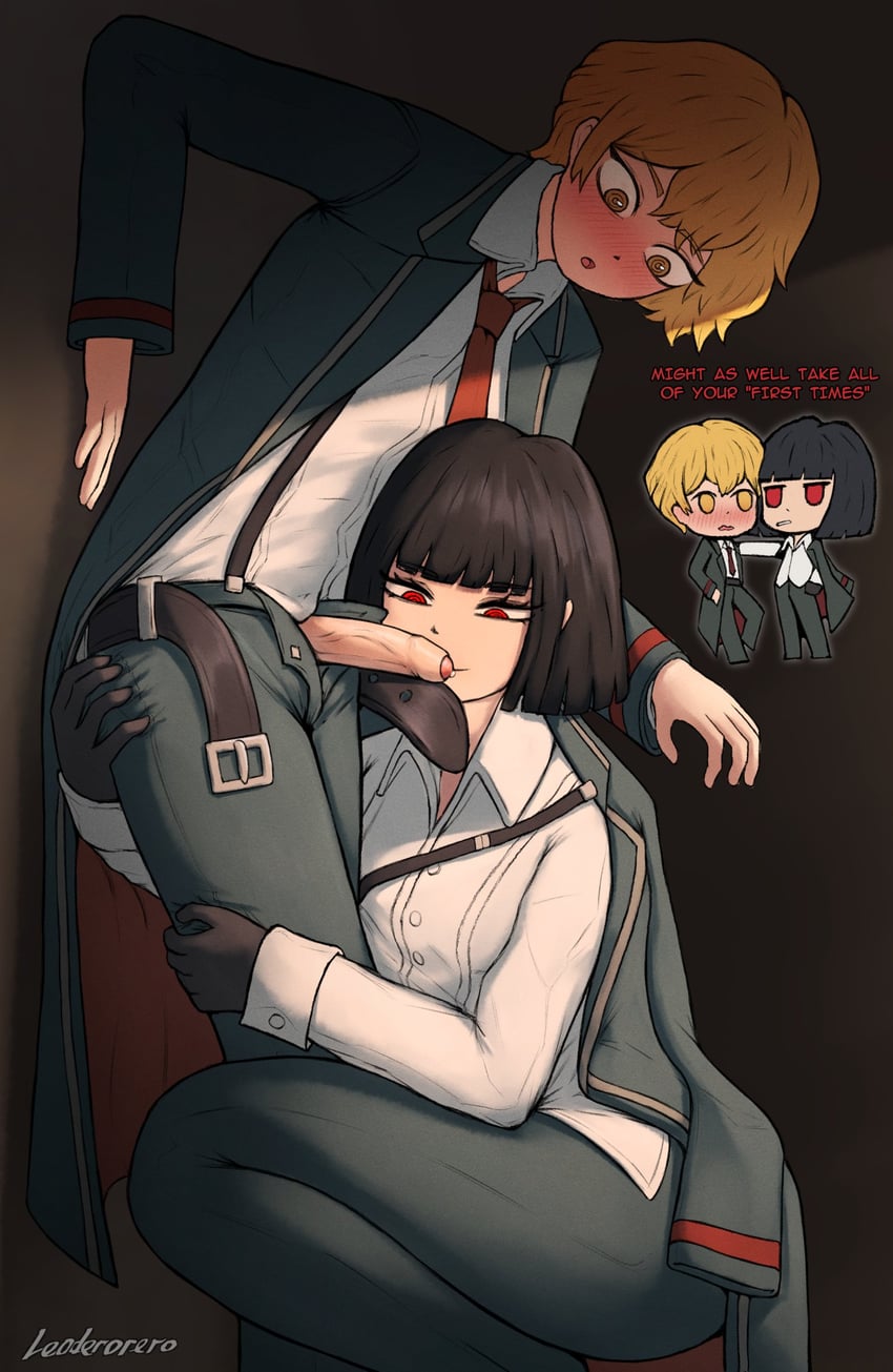 sinclair and ryoshu (project moon and 1 more) drawn by leoderorero