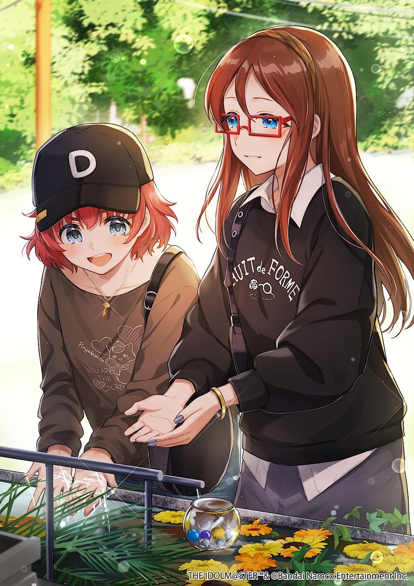 anzai miyako and furusawa yoriko (idolmaster and 1 more) drawn by shinishi_chiho