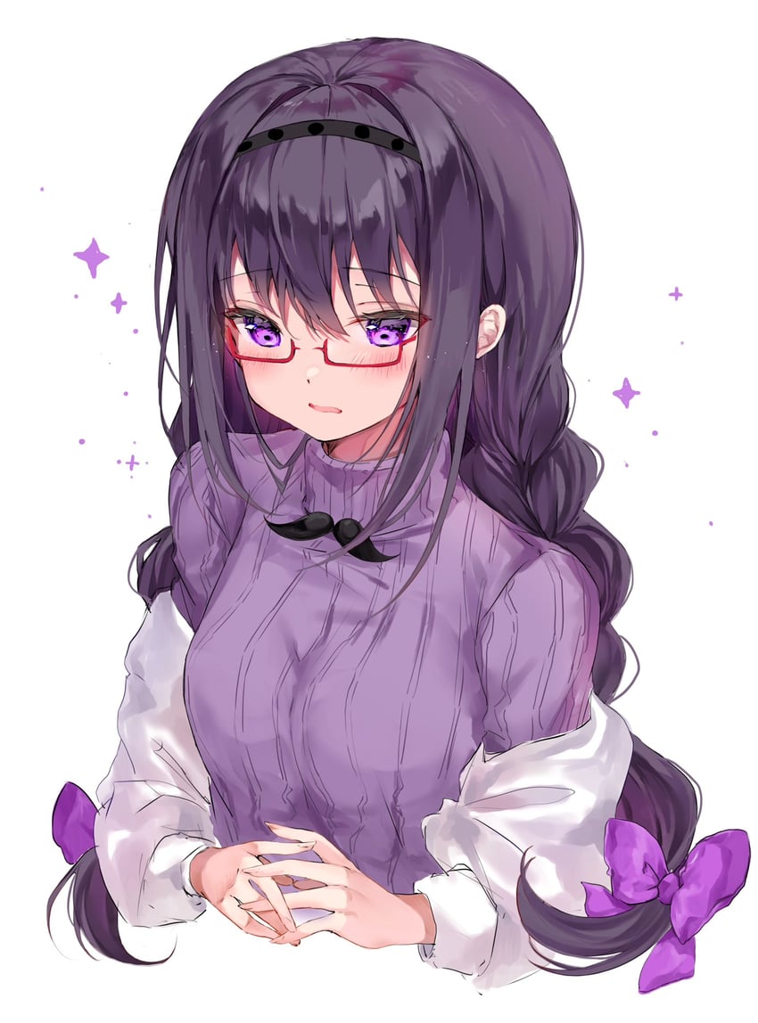 akemi homura (mahou shoujo madoka magica and 1 more) drawn by sumi_(sumik_xxx)