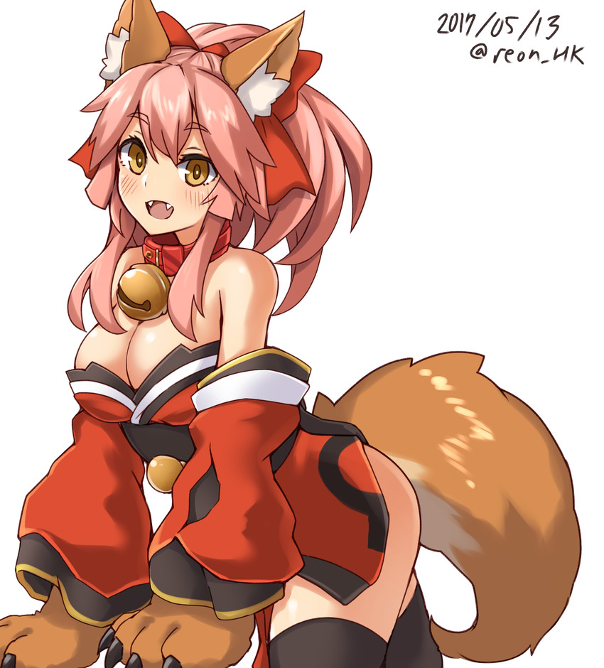 tamamo and tamamo cat (fate and 1 more) drawn by neko_mantis
