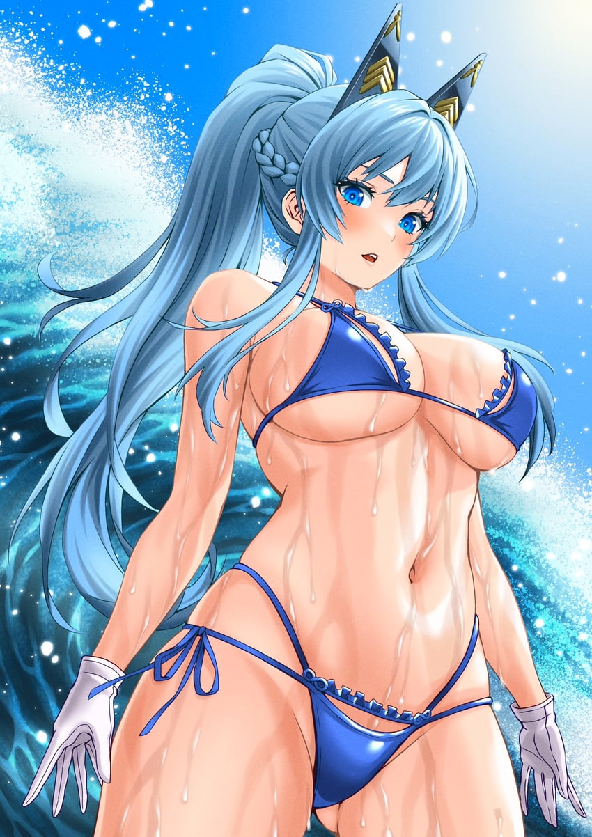 helm (goddess of victory: nikke) drawn by masatoshi_1219