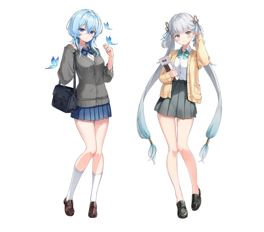 shorekeeper and jinhsi (wuthering waves) drawn by koy_(4767269)