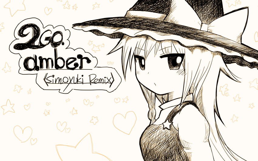 kirisame marisa and uzuki (touhou and 1 more) drawn by simoyuki