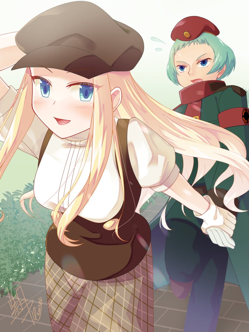 princess pride and raika (mega man and 2 more) drawn by shizuki_airu