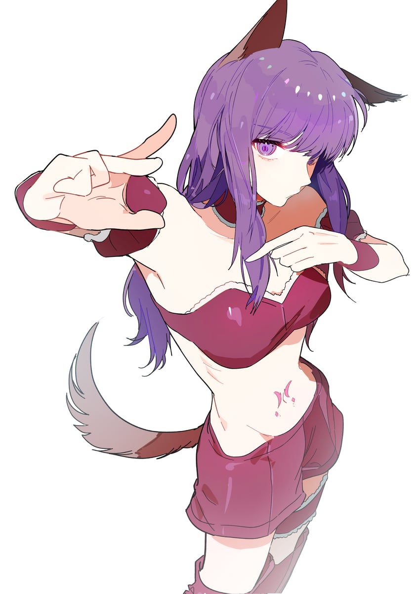fujiwara zakuro and mew zakuro (tokyo mew mew) drawn by morgue_(southsakura)