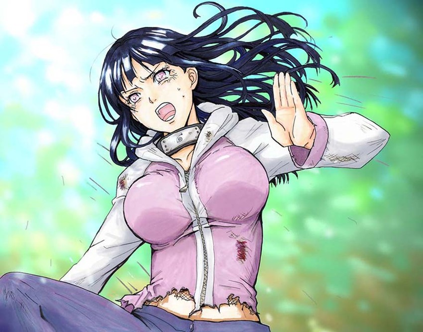 hyuuga hinata (naruto and 1 more) drawn by alice_kei_(lemon-jiru)