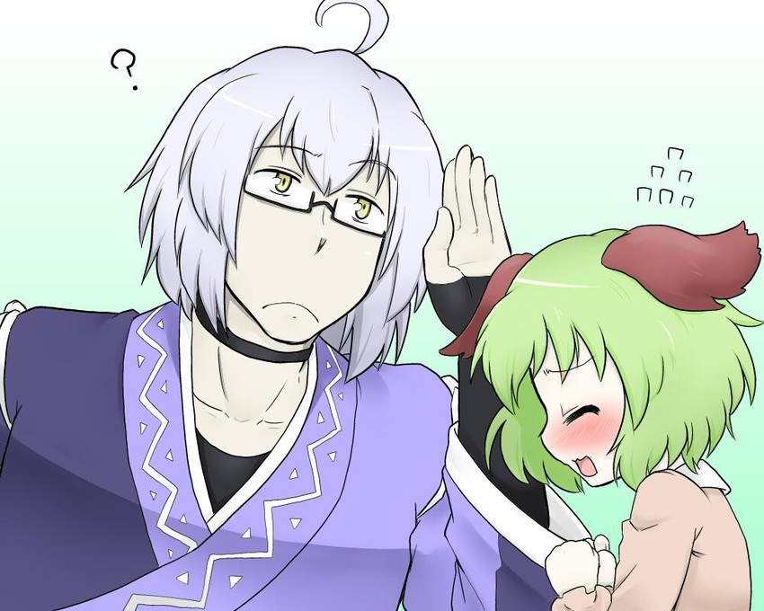 morichika rinnosuke and kasodani kyouko (touhou) drawn by futa_(nabezoko)