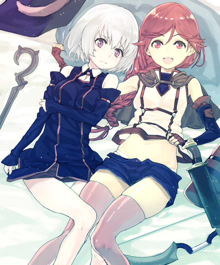 yume and shihoru (hai to gensou no grimgar) drawn by subachi
