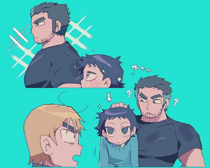 lucas lee, wallace wells, and todd ingram (scott pilgrim and 1 more) drawn by dokusuji_(kw9onou58)