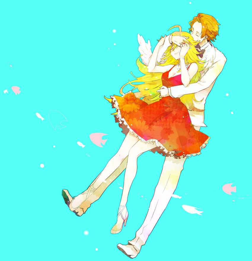 panty and brief (panty & stocking with garterbelt) drawn by horiro