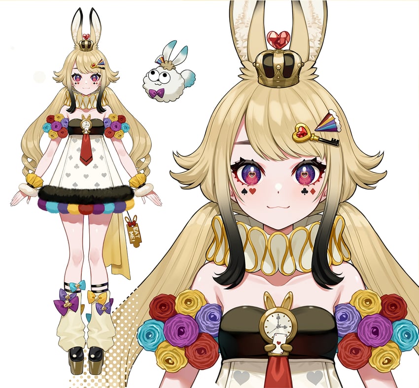 anon non and papi (prism project) drawn by yuu_(higashi_no_penguin)