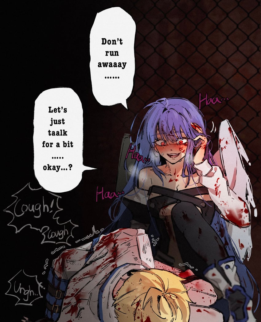 dizzy and ky kiske (guilty gear and 1 more) drawn by ky_gwangin
