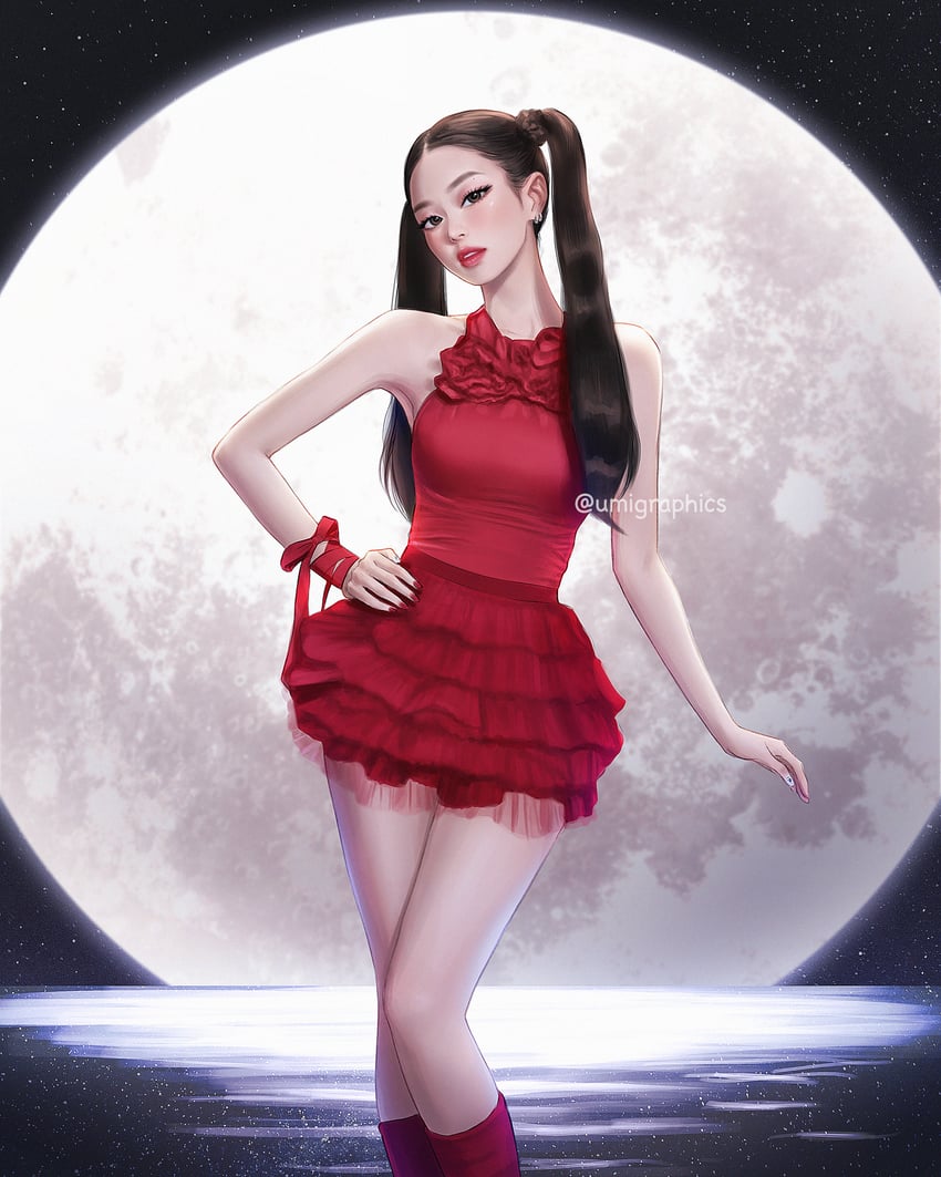 jennie (real life and 1 more) drawn by umigraphics