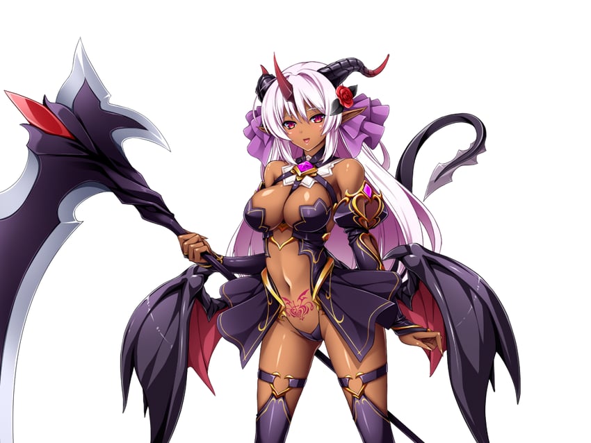 katsuragi marina and lumiera (kouyoku senki exs-tia) drawn by inoino