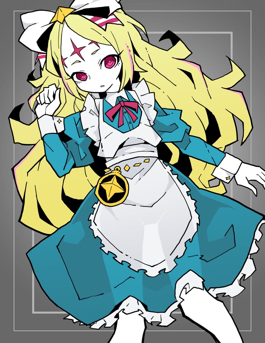 morino korisu and nero alice (mahou shoujo ni akogarete) drawn by akableak