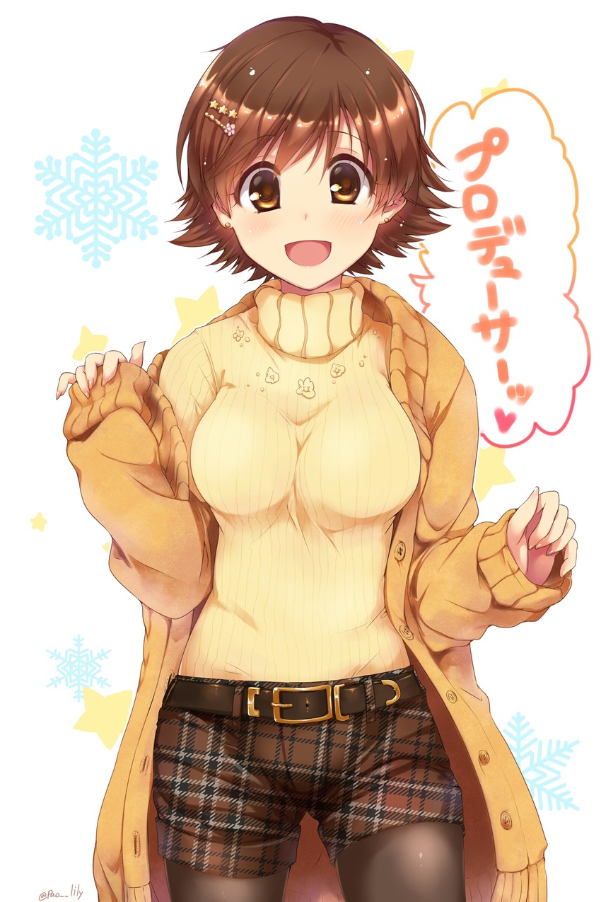 honda mio (idolmaster and 1 more) drawn by paopao