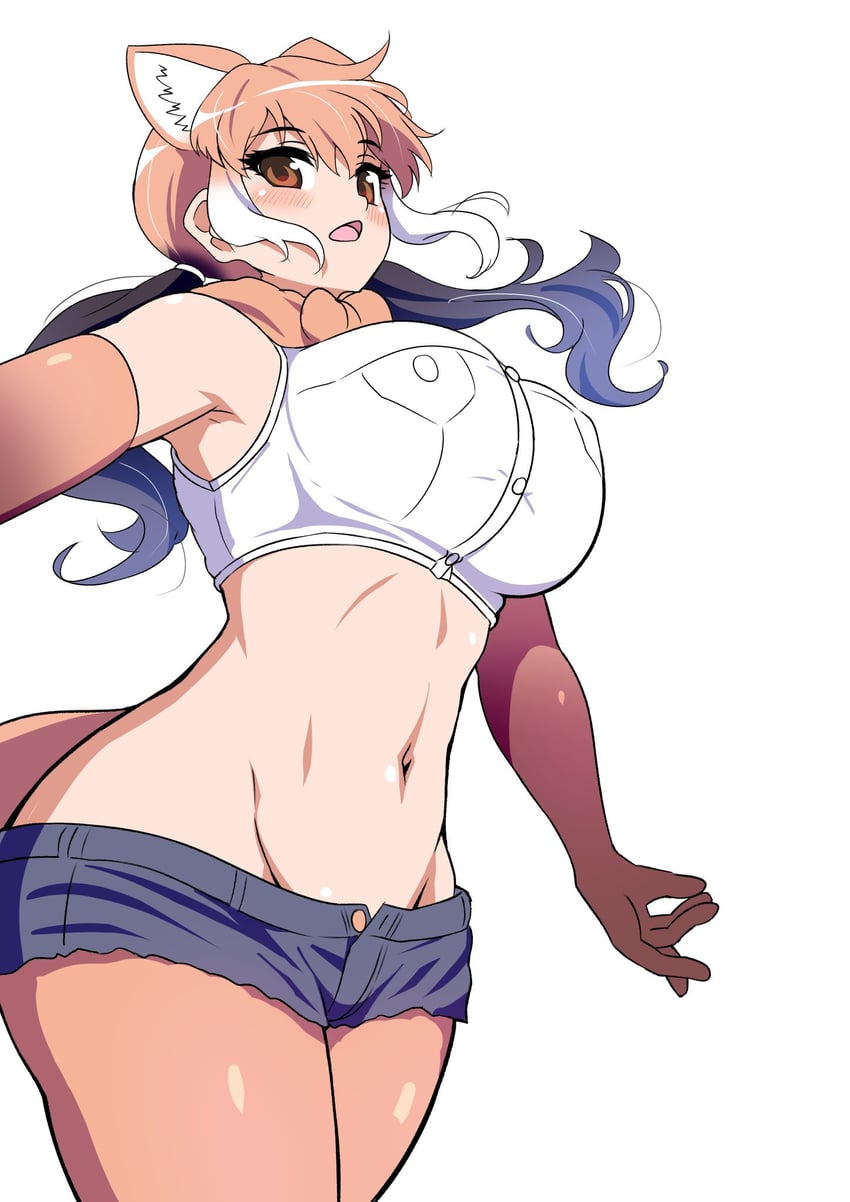 maned wolf (kemono friends and 1 more) drawn by mamiyama