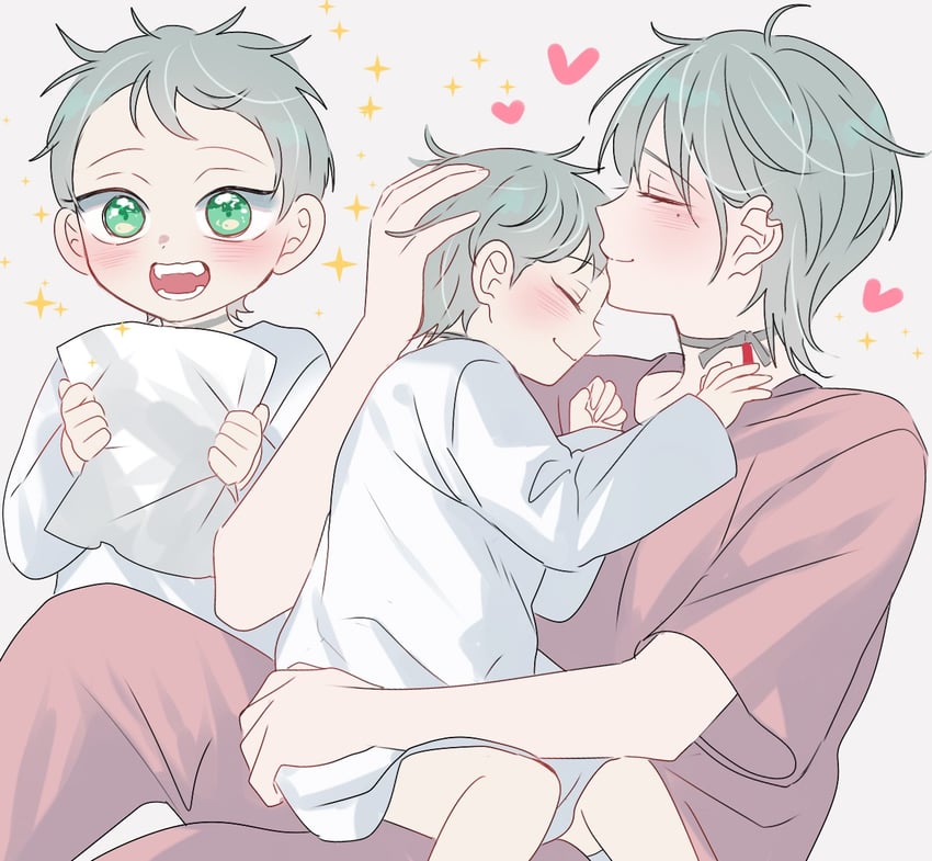 till and io (alien stage) drawn by mikan_(artist)