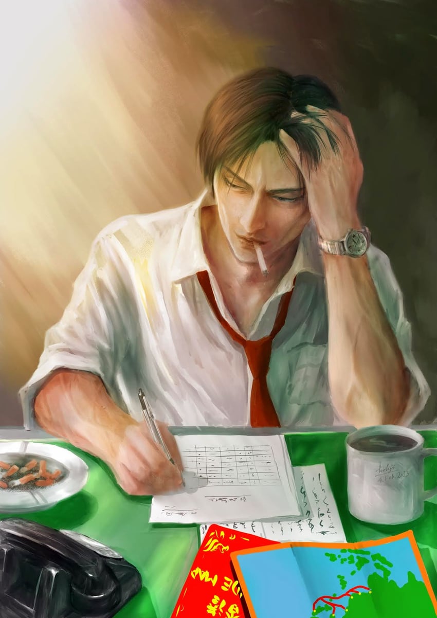 chen gui zhang (shenmue and 1 more) drawn by kohji
