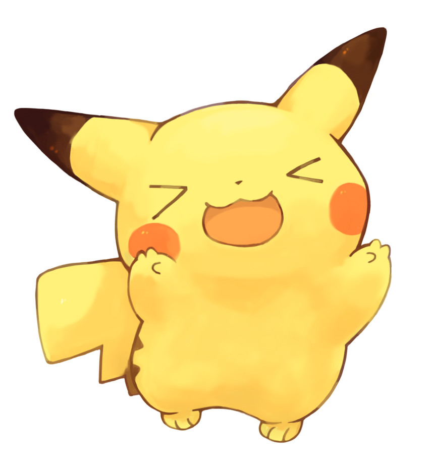 pikachu (pokemon) drawn by mochi_(empty_p)