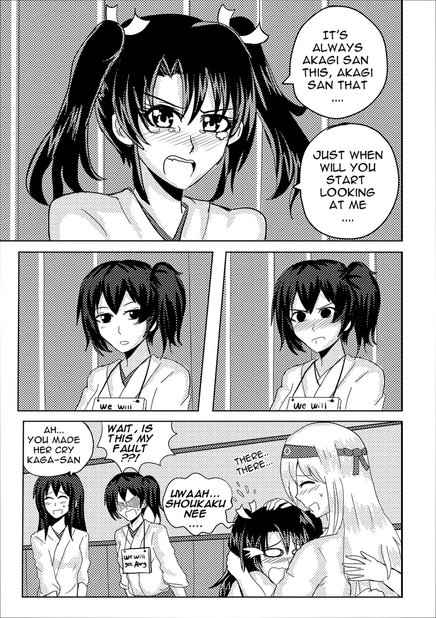 kaga, akagi, zuikaku, and shoukaku (kantai collection) drawn by drie