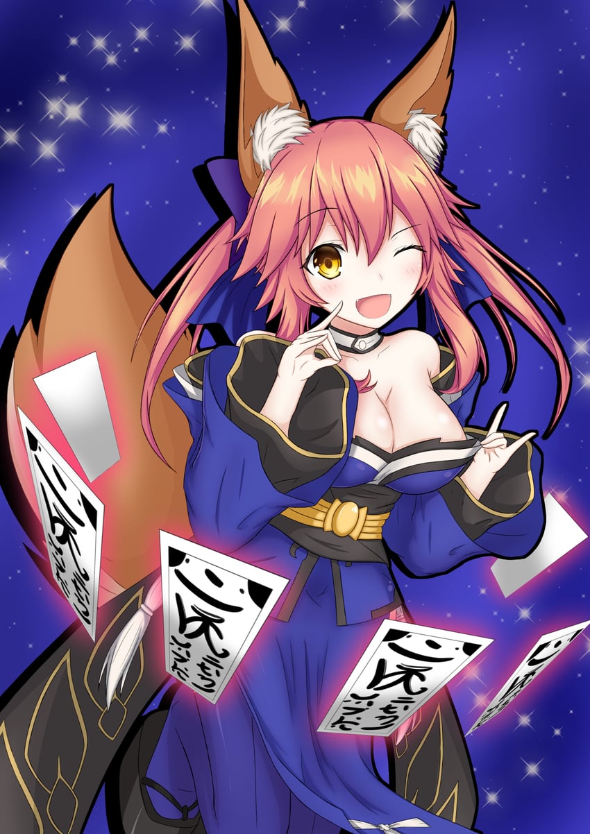 tamamo and tamamo no mae (fate and 1 more) drawn by nepsuka_(hachisuka)