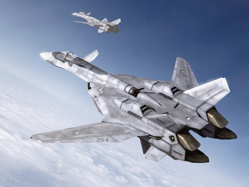 yf-19 and vf-19 (macross and 2 more) drawn by ringpull