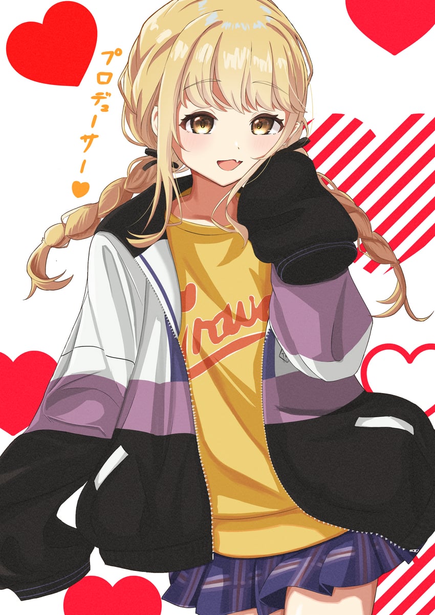 fujita kotone (idolmaster and 1 more) drawn by kirishima_(zefc2482)