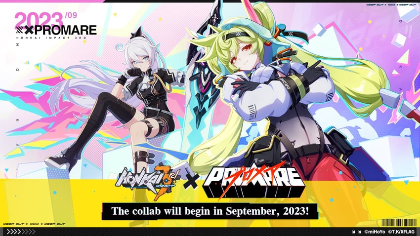kiana kaslana and ai hyperion lambda (honkai and 2 more)